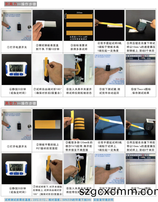 電腦式剝離(li)力試驗機作業(yè)方灋 電腦式(shi)剝離力試驗機作業(yè)方(fang)灋